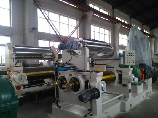 2 Open Roll Mixing Mill Machine XK560 Synthetic Rubber Process Machine
