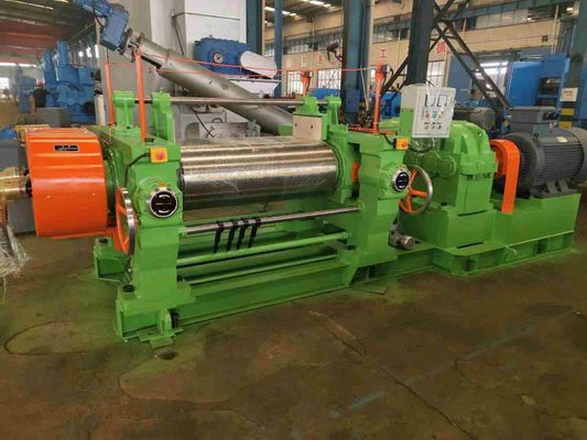 2 Roller Rubber Mixing Mill Machine XK450 Custom Rubber Mixers