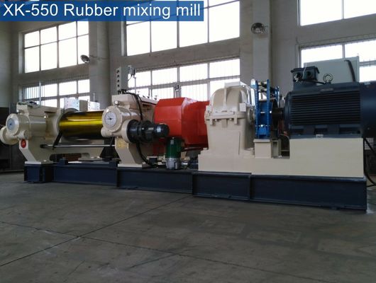 2 Open Roll Mixing Mill Machine XK560 Synthetic Rubber Process Machine