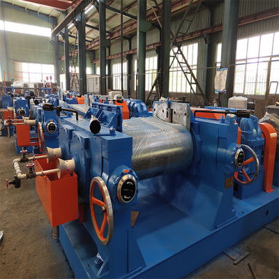 CE ISO Reclaimed Rubber Sheet Line Rubber Refiner Mill Production Line