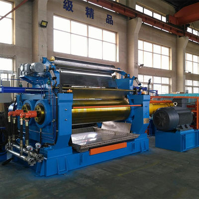 55KW Rubber Mixing Mill Machine XK450 Two Roll Open Mixing Mill