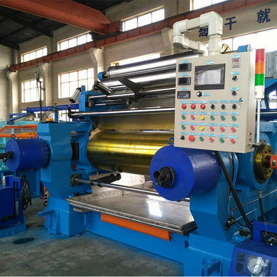 55KW Rubber Mixing Mill Machine XK450 Two Roll Open Mixing Mill