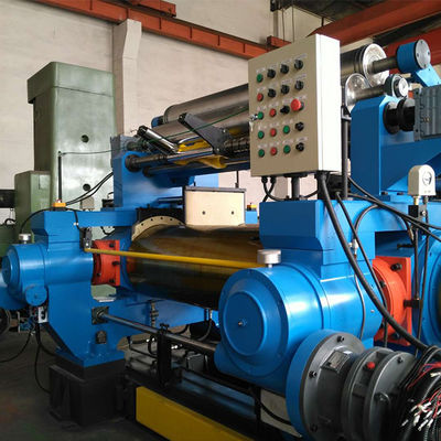 55KW Rubber Mixing Mill Machine XK450 Two Roll Open Mixing Mill