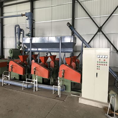 30Kw Pulverizer Rubber Grinder Machine Tyre Recycling Line