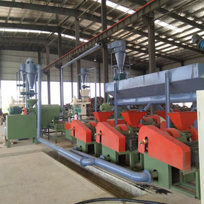 30Kw Pulverizer Rubber Grinder Machine Tyre Recycling Line