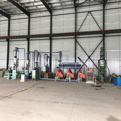 30Kw Pulverizer Rubber Grinder Machine Tyre Recycling Line