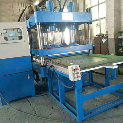 Gym Rubber Floor Tiles Making Machine Plate Vulcanizing Press 5.5KW