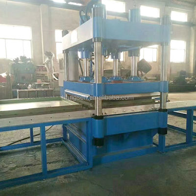 Gym Rubber Floor Tiles Making Machine Plate Vulcanizing Press 5.5KW