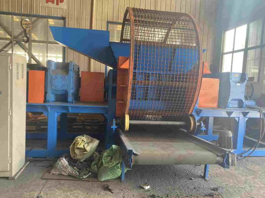 55kw Waste Tire Shredder Rubber Powder Production Line XKP560