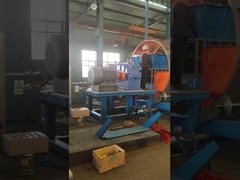 Gummipulverlinie, überschüssiger Reifen, der Linie aufbereitet